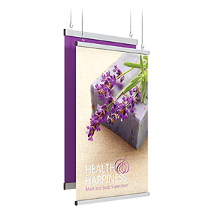 Aluminum Snap Poster Holders Hanging